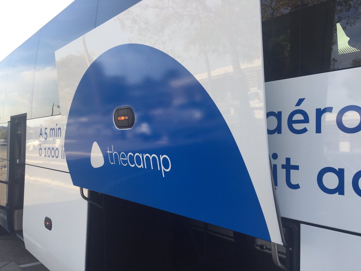 Gometmedia's tweet image. [Direct] @thecampProvence affiche la couleur dès la gare TGV #Aixploration #JourJ #Aixmaville Go !