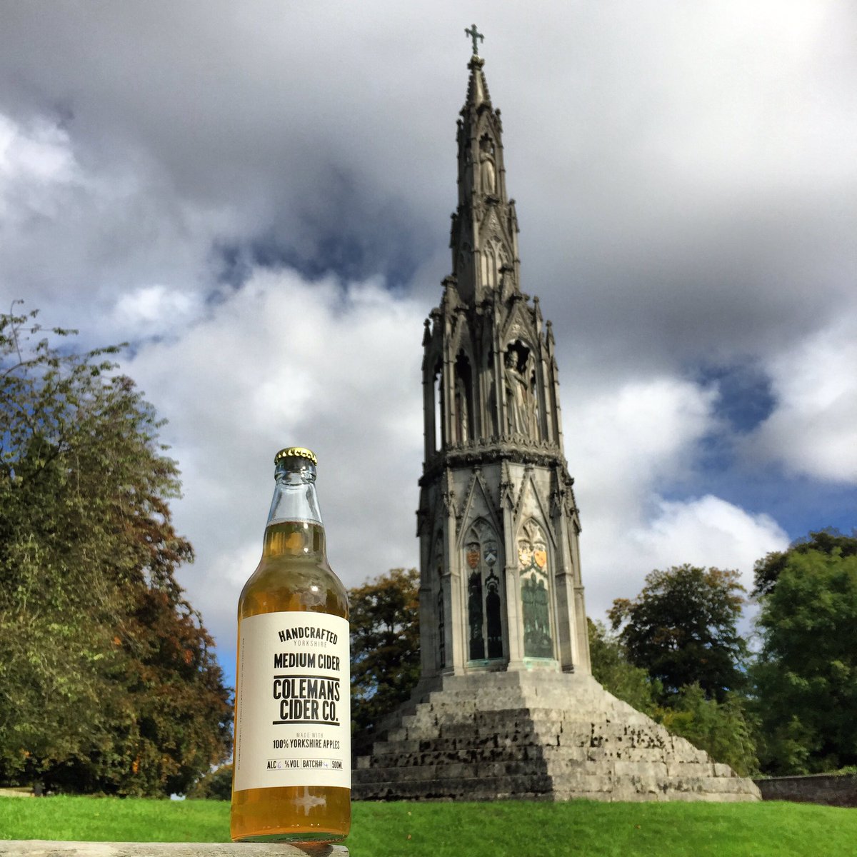 nbcine's tweet photo. Another few bottles on their way from Sledmere to Twickenham today @colemanscider #sledmere https://t.co/8zm1ea43Os