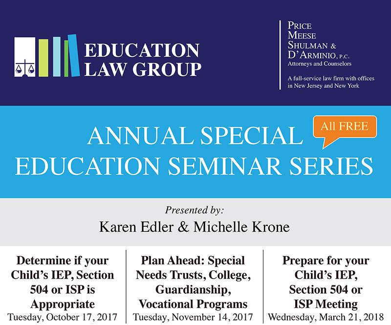 pricemeese's tweet photo. Register for our free #Education seminars! Email specialed@pricemeese.com All seminars are 7:30-9pm in Woodcliff Lake, #NJ #Bergen #edchat https://t.co/HKYzlwE9GX