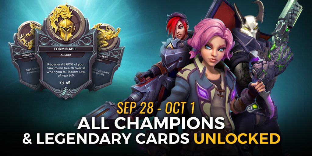 Paladins The Game on Twitter "Try out new combinations during our