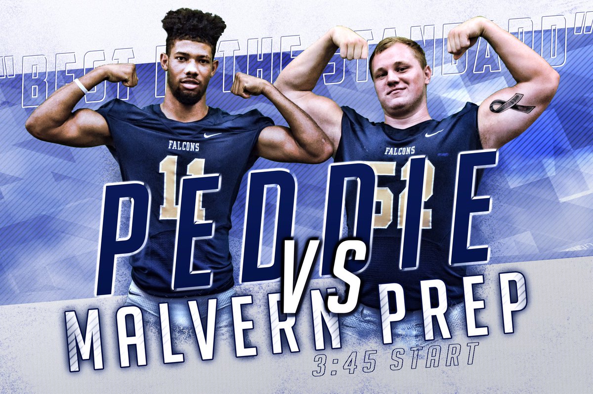 Watch us take on Malvern Prep this Friday at Peddie. 3:45pm start!