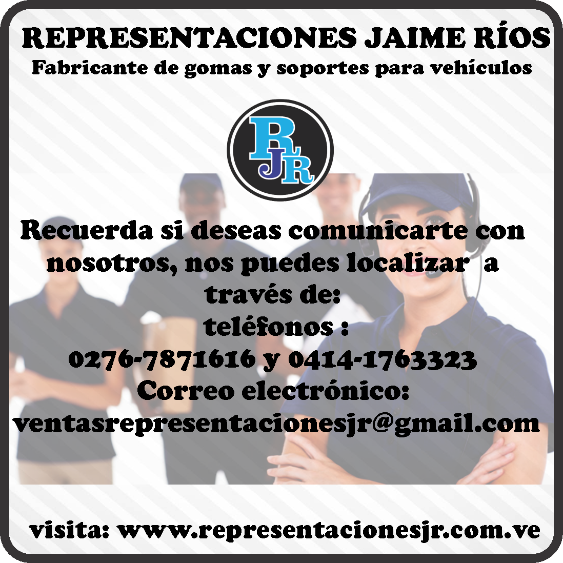 RJaimeRios's tweet photo. Comunicarse con nosotros es muy fácil, en éste post dejamos nuestras direcciones y números telefónicos. #RJR #Servicio https://t.co/1PMHBpEKxj