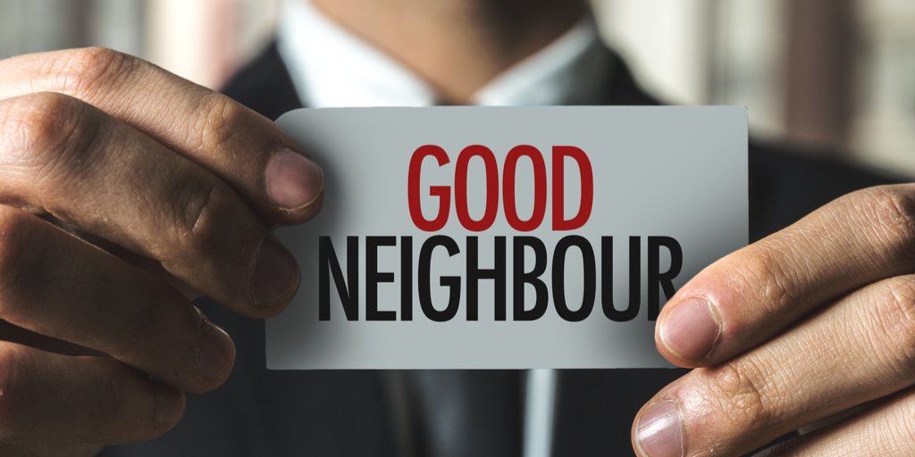 KendallHuntRPD's tweet photo. Today is #NationalGoodNeighborDay “The noblest human concern is the concern for others"- Jimmy Carter. How can you be a better neighbor? https://t.co/npxZTHBPaA