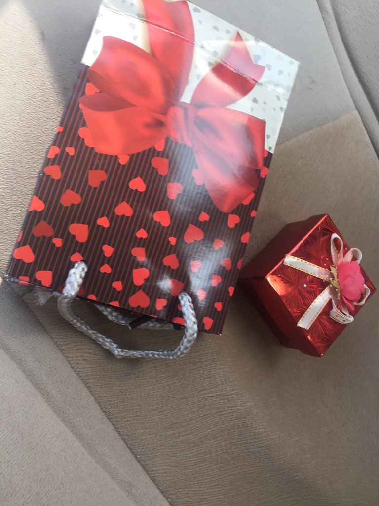 شكرا حبيبي على الهديه