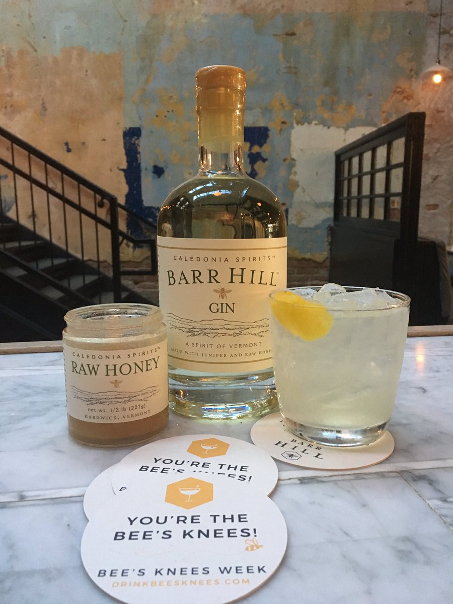 Bees Knees week is here!! Saving our Honey Bees never tasted so good! 🐝🐝🐝 #drinkbeesknees #barhillgin  #beesknees #savethebees