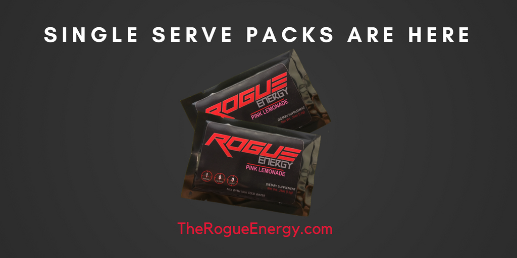 Single Serve Packs Are Here!  Trying #RogueEnergy for the 1st time has never been easier.  #gaming #energydrink 🔥
bit.ly/2xOvp0Q