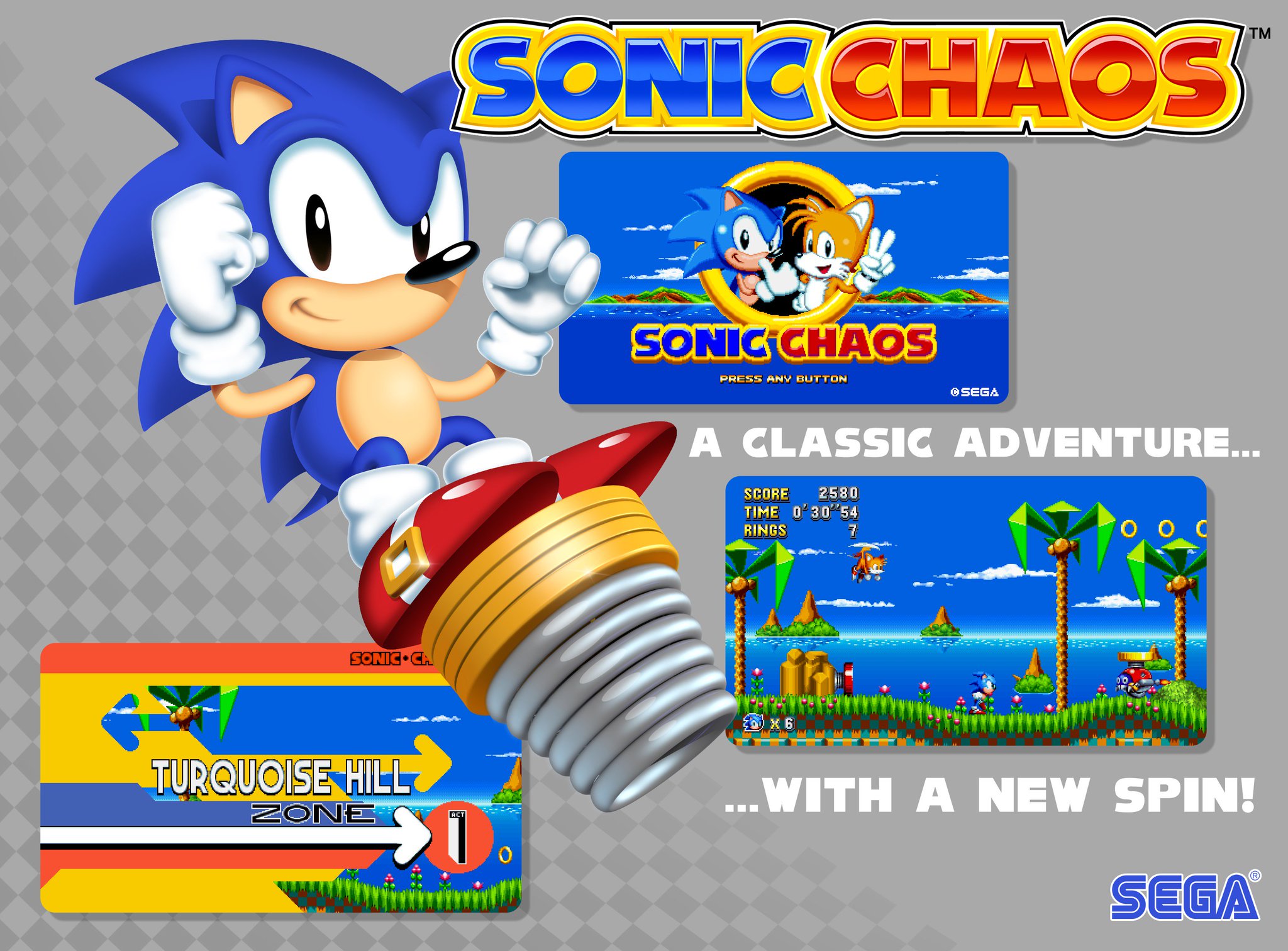 A+Start Son of a Glitch ✪ on X: Sonic Chaos, a classic adventurewith a  new spin! Makes for a pretty cool ad! #Sonicchaos #Sonicthehedgehog  #ClassicSonic #Gamegear  / X