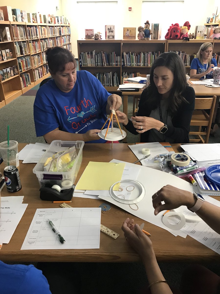 CERTL_WFUSOM's tweet photo. Today it’s the teachers of @NewTownES exploring the different approaches to hands-on instruction! https://t.co/XY0jIercE8