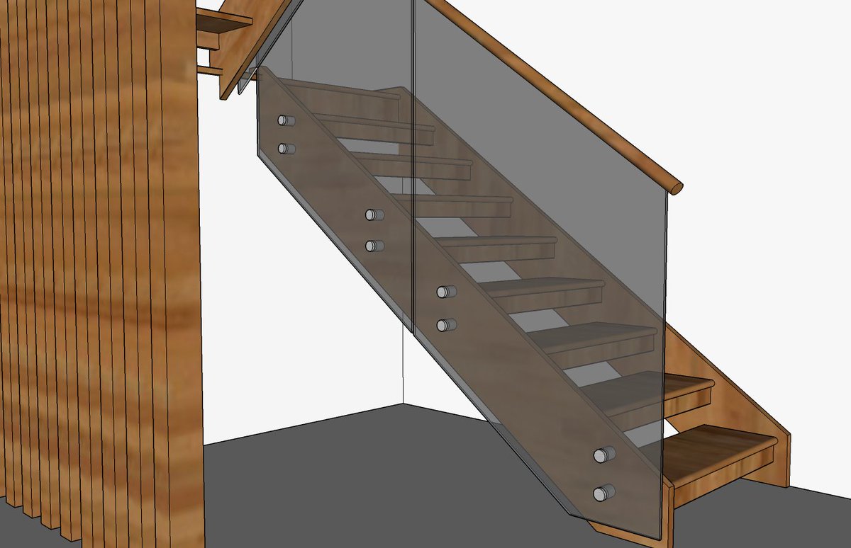 fergal5's tweet photo. Stairs; Proposed vs Delivered at Mullingar#749 #workinprogress #similar #timberframe #fullbuild with @MMcGerr https://t.co/QPqiBV9JGi