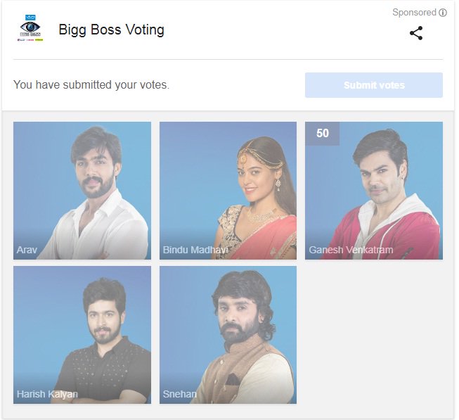 KrishnaSelvi_m's tweet image. Voted only for Ganesh Bro #BigBossTamil #BiggBossTamil #GaneshArmy #GaneshFan #Ganesh #GaneshVenkatram