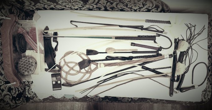 Some days I just don't know where to start. So many options... #spanking #CBT #footfetish # bondage #sissification<a href="/tag/footfetish"class="tags"><span>#footfetish</span></a><a href="/tag/sissification"class="tags"><span>#sissification</span></a><a href="/tag/spanking"class="tags"><span>#spanking</span></a><a href="/tag/cbt"class="tags"><span>#cbt</span></a>