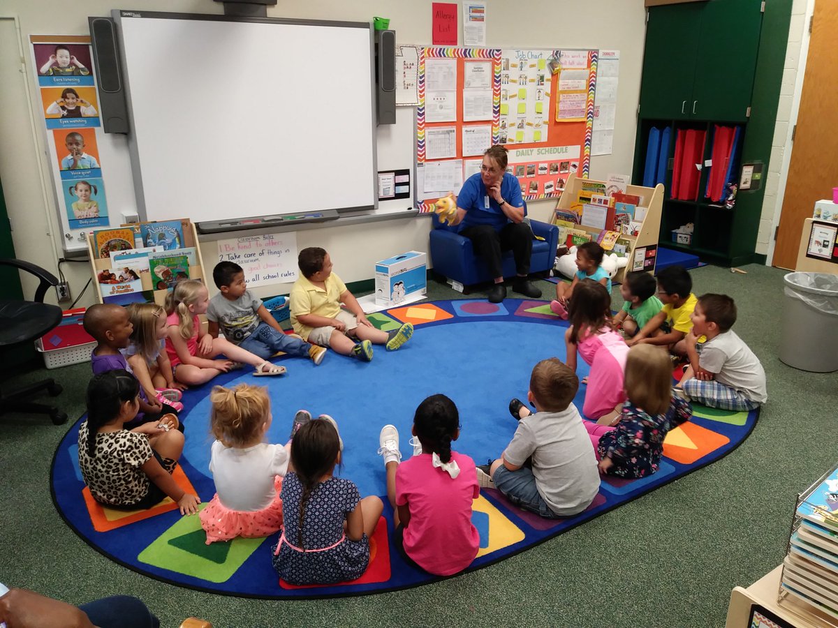 We had a speaker come to our class and show us how to care for our teeth. #dentalhealth #preschool <a href="/JCPS_PreK/">JCPS Pre-K Programs</a>  <a href="/PineLevelES/">PineLevelES</a>