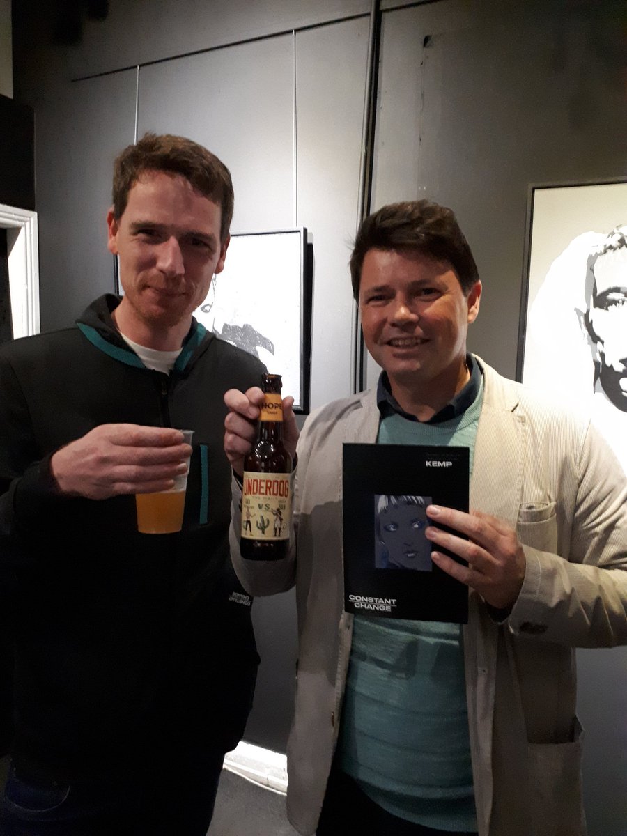 Amazing #Kemp show and tasty #beer too <a href="/galleryxdublin/">GalleryX Dublin</a> <a href="/thekempgallery/">TheKEMPGallery</a> <a href="/HopeBeerDublin/">Hope Beer | Dublin Craft Brewery</a> #Art