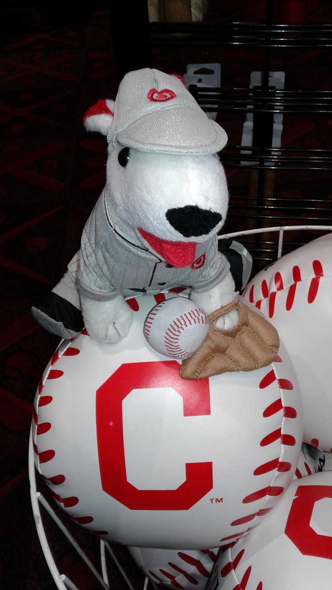 Even Bullseye knows #clevelandrocks ! #gotribe #comeon100 #clevelandindians <a href="/Target/">Target</a> @Indians <a href="/T_2157/">Bambi from Target</a>