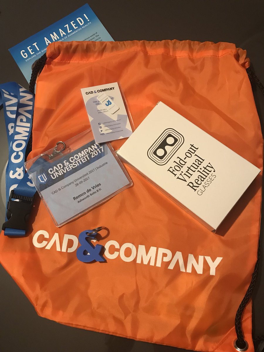 P_RemcodeVries's tweet photo. @cadcompany bedankt voor leerzaam, leuk, innovatief en energiek #cu2017. Goede sprekers. Tot volgend jaar. 👍🏽😀 https://t.co/jCtV1yo74C