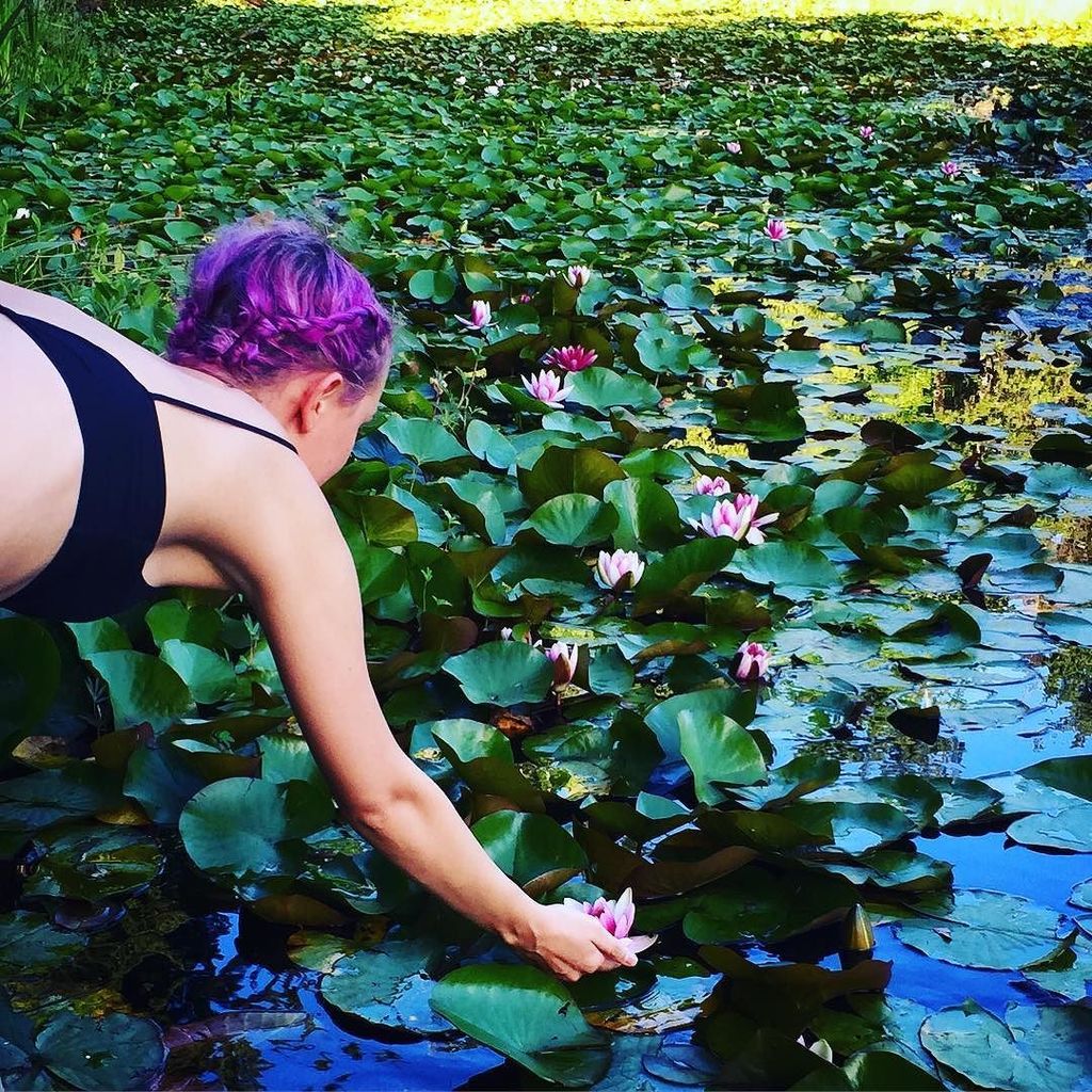 “When she risks a swamp swim to pick you a flower, you know she's a...