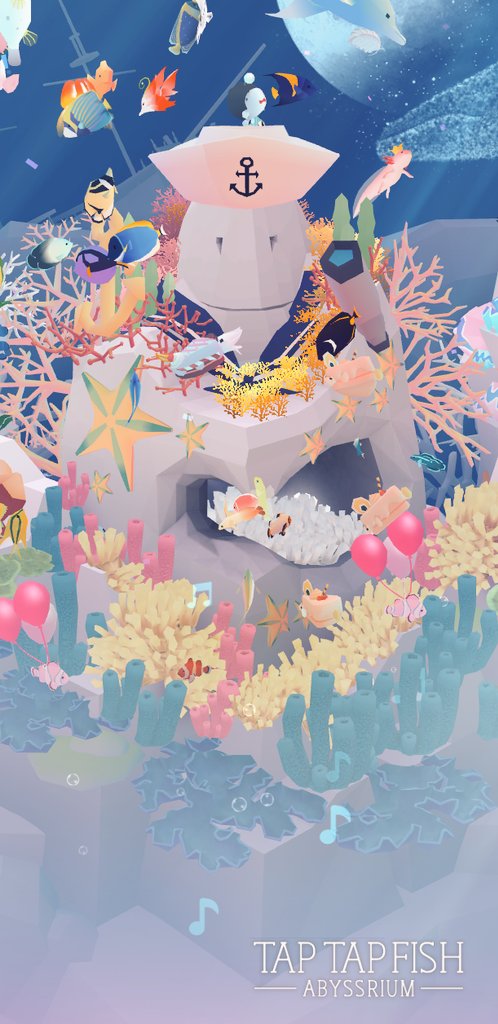 rats712's tweet photo. 私のAbyssRium:) 
#taptapfish
Download: https://t.co/WWGFWVS1iZ https://t.co/2iU7Xyh7K2