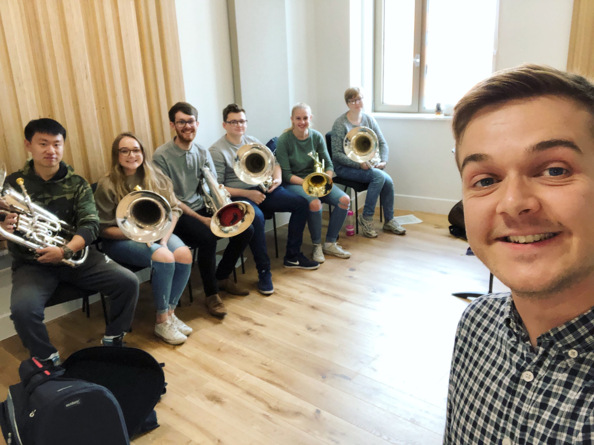Matthew cheap white euphonium