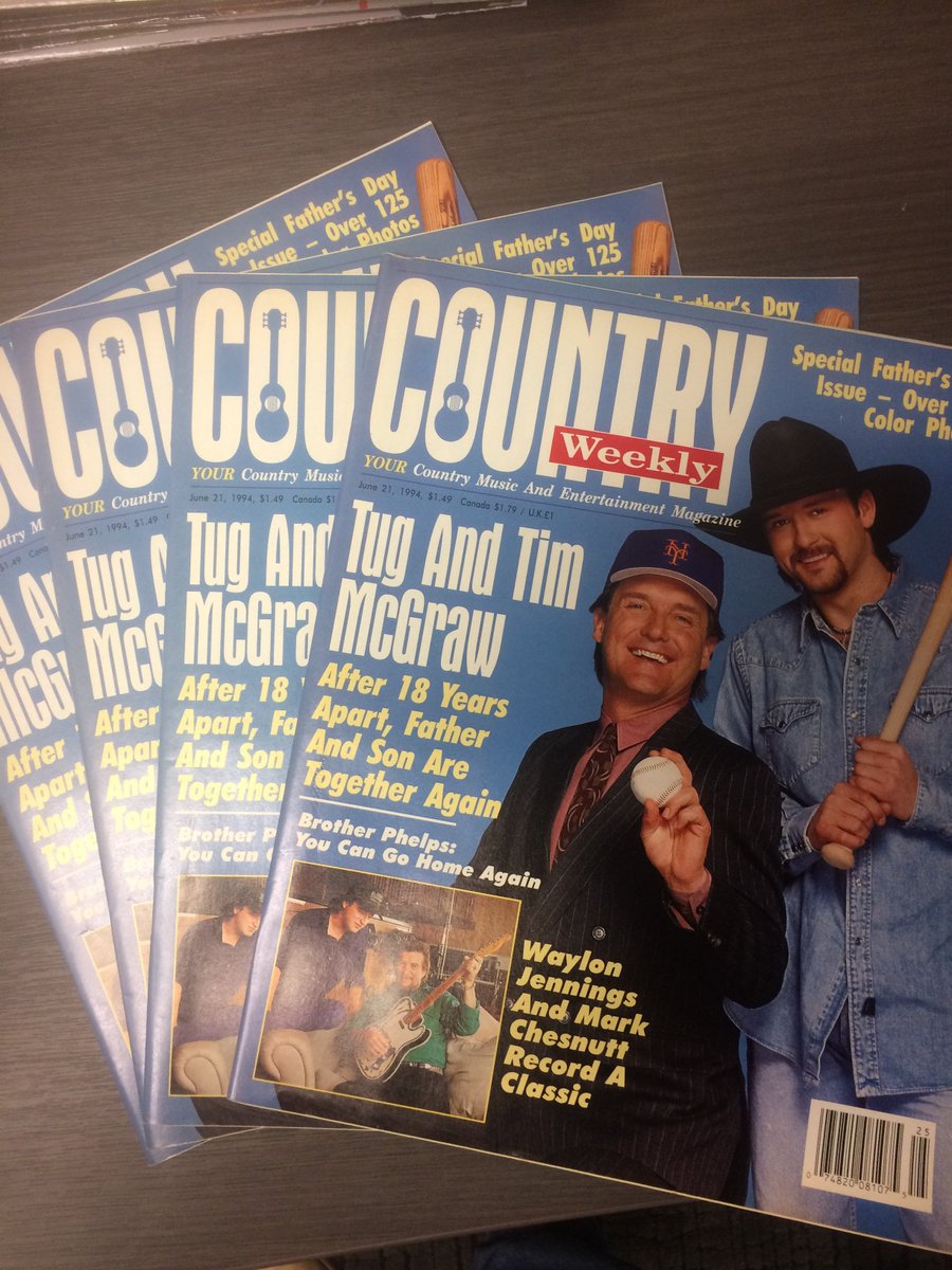 The Country Daily (@countrydailywwo) on Twitter photo <a href="/TheTimMcGraw/">Tim McGraw</a> <a href="/countryweekly/">Country Weekly</a> We just checked our archives, and we've got four copies left if you need one <a href="/TheTimMcGraw/">Tim McGraw</a> (mint condition) <a href="/TheTimMcGraw/">Tim McGraw</a> <a href="/countryweekly/">Country Weekly</a> We just checked our archives, and we've got four copies left if you need one <a href="/TheTimMcGraw/">Tim McGraw</a> (mint condition)