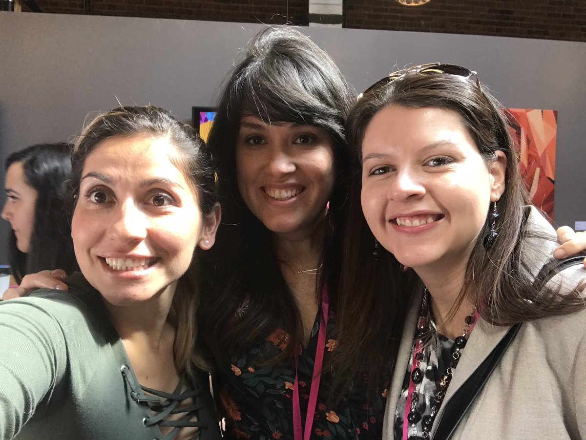 Caro_Collazos's tweet photo. Loving this empowering event by @latinas_tech at @hellocovo team #CLICSF representing 💕💕💕#LatinasinTech 🐝 https://t.co/skakgPrOVA