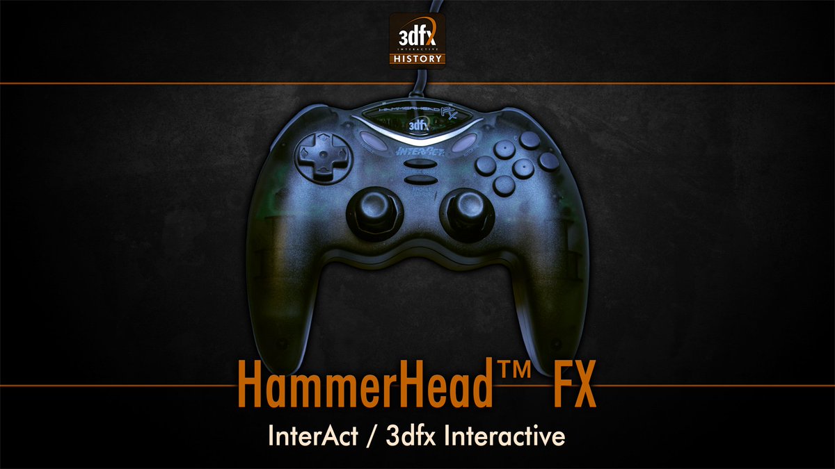 elemento Expulsar a Incorrecto 🕹 3dfxhistory on Twitter: "🖖 Last one for today: InterAct / 3dfx  Interactive HammerHead™ FX #InterAct #3dfx #Retrogaming #Gamepad #Showcase  https://t.co/IQVtTKiPcR" / Twitter