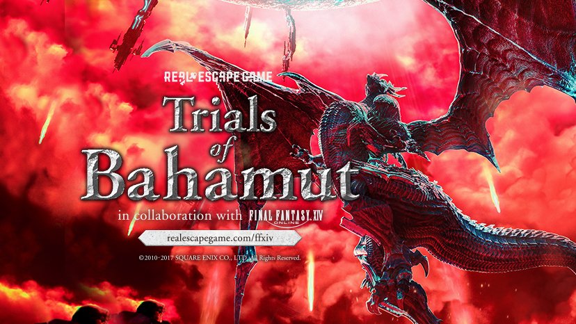 Trials of Bahamut is starting tomorrow in Chicago!  Are you ready? #SCRAPFF realescapegame.com/ffxiv/city-inf…