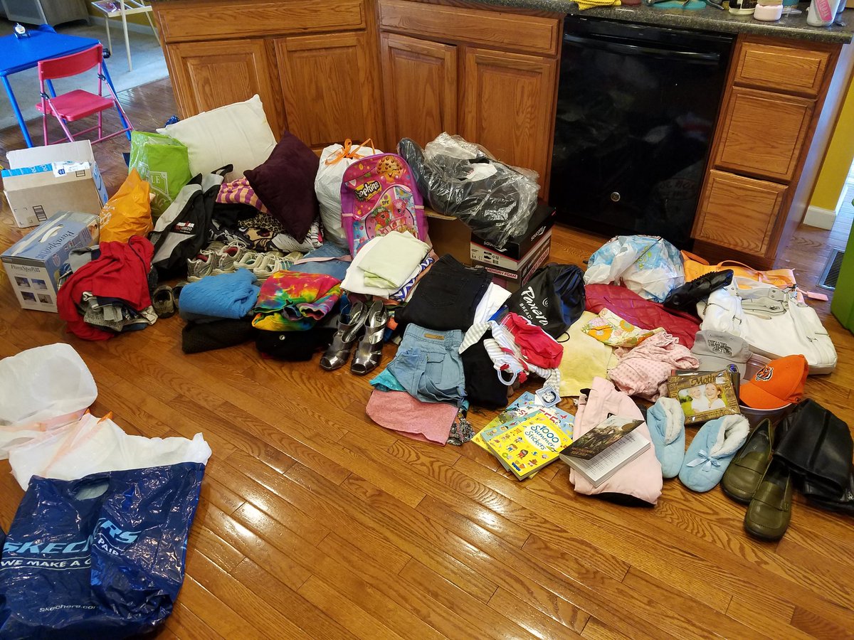 Carla Schneider (@wildschneid) on Twitter photo Listened to <a href="/TheMinimalists/">The Minimalists</a> podcast yesterday and this pile came out of my bedroom!Did this 2 months ago, but this time I dug deep! Listened to <a href="/TheMinimalists/">The Minimalists</a> podcast yesterday and this pile came out of my bedroom!Did this 2 months ago, but this time I dug deep!