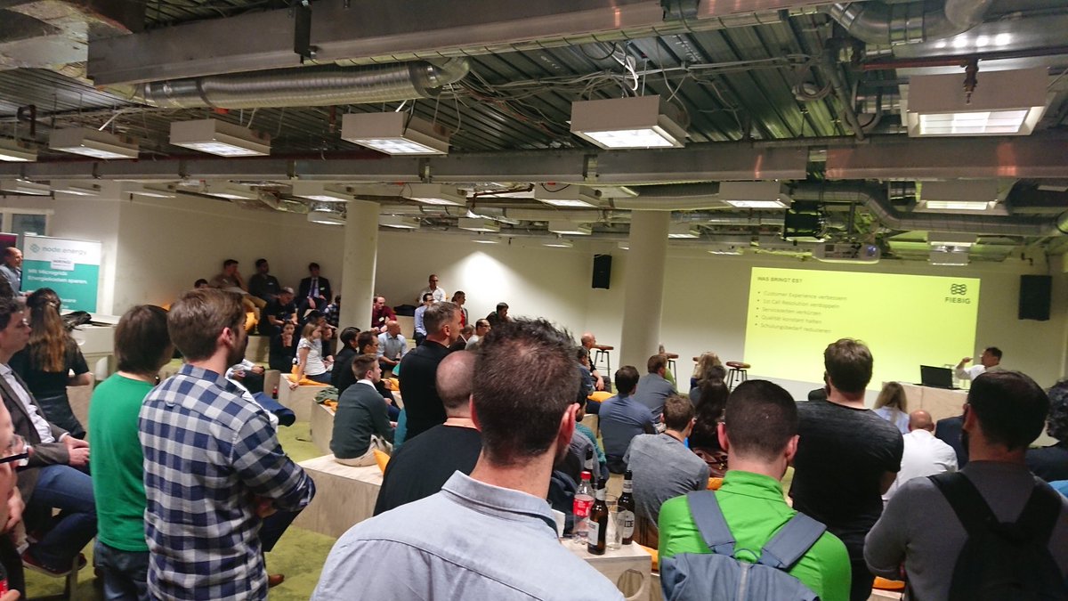 Just learning that Frankfurt, Germany, is actually an artificial intelligence hotspot. 200 people @TechQuartier for <a href="/ai_ffm/">AI Meetup Frankfurt</a> meetup. #aiffm