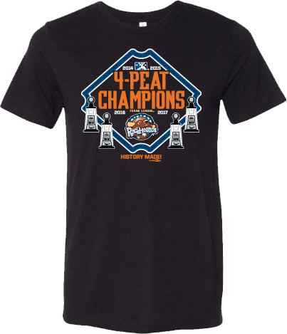 Midland RockHounds on X: 2017 Texas League Champion 4-Peat T