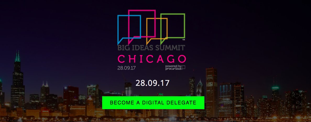 Sign-up for afternoon sessions of #BigIdeas2017 as a #Digital Delegate - Free! Join via: bigideassummit.com/big-ideas-chic… <a href="/basware/">Basware</a> @IBMSupplyChain