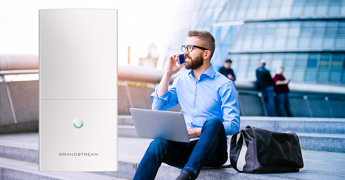 GrandstreamNet's tweet photo. Deliver an immersive #WiFi environment to any large outdoor deployment. Introducing our new #GWN7600LR! https://t.co/AhK0Mo1ETc https://t.co/8adbX09ROq