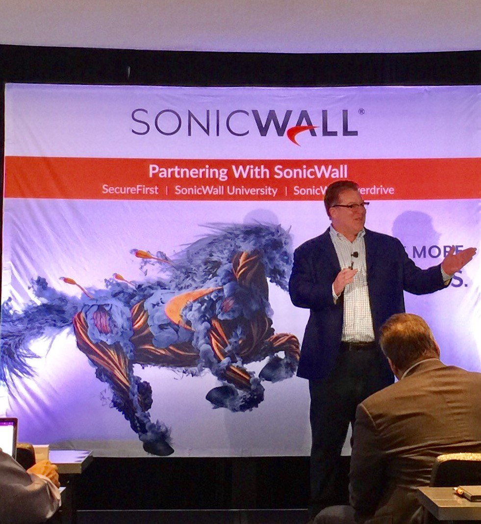 SonicWall's tweet photo. Our latest innovation gives customers, &amp; users, the best in real-time security, performance &amp; analytics @ConnerBill: https://t.co/Ll8CnVmTGe https://t.co/EoNCIMvnBZ