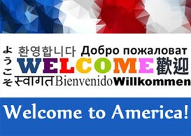 PaloAltoLibrary's tweet photo. New Welcome to America! series kicks off tonight, 7 p.m. at #MitchellParkLibrary. Register online: https://t.co/dNtN1FuSkY https://t.co/jdY3P7JfCA