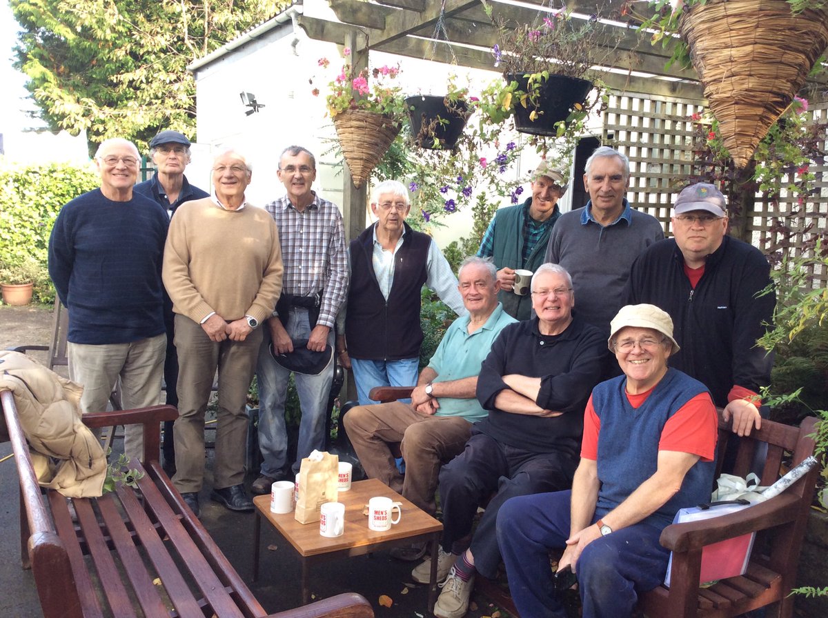 We were at football team strength today not certain whether Champions League or conference but we would be hard to break down #menssheds