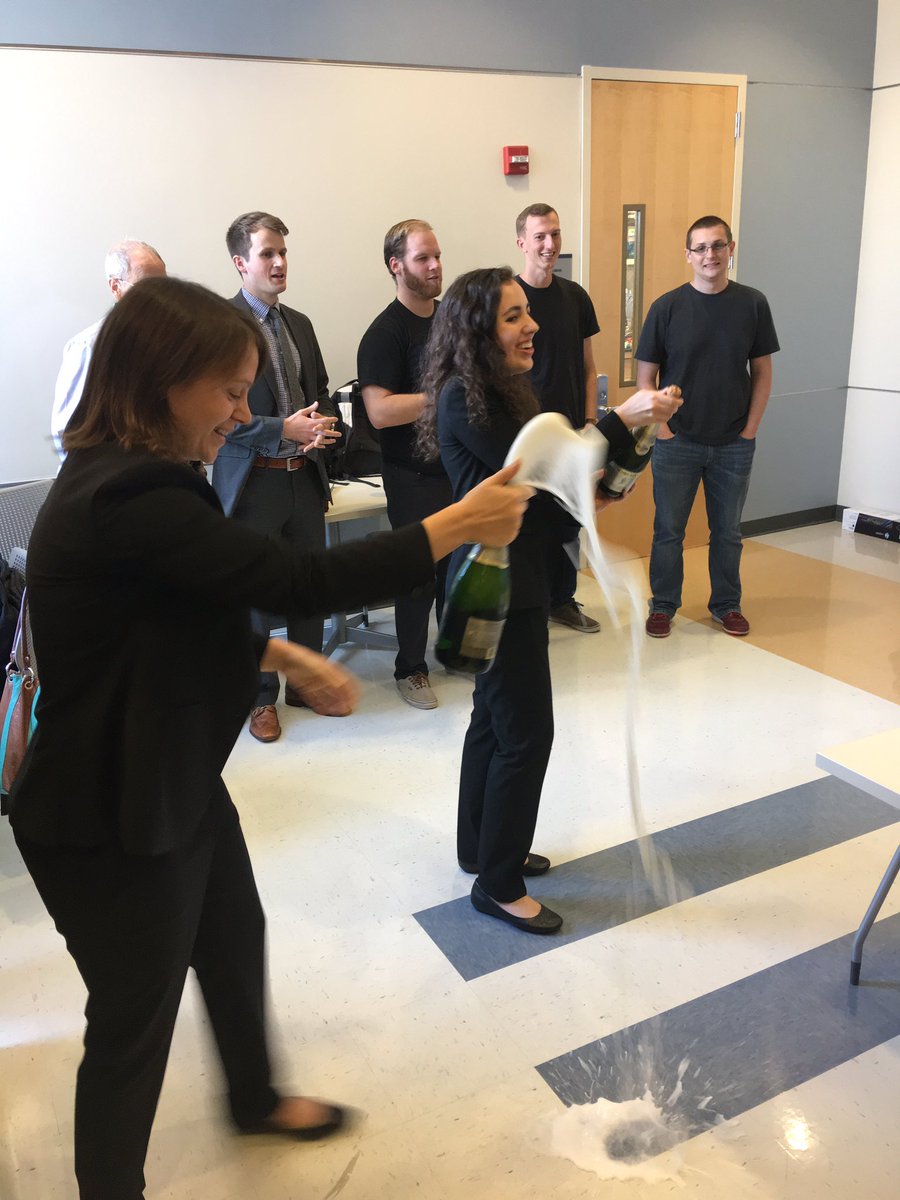 Joseph_DeSimone's tweet image. 3 PhD Defenses @UNC @UNCPharmacy Div of Pharmacoengin &amp;amp; Mol Pharma: 1) &quot;Dry Powders for Pulmonary Protein Delivery&quot; congrats Erin Wilson!