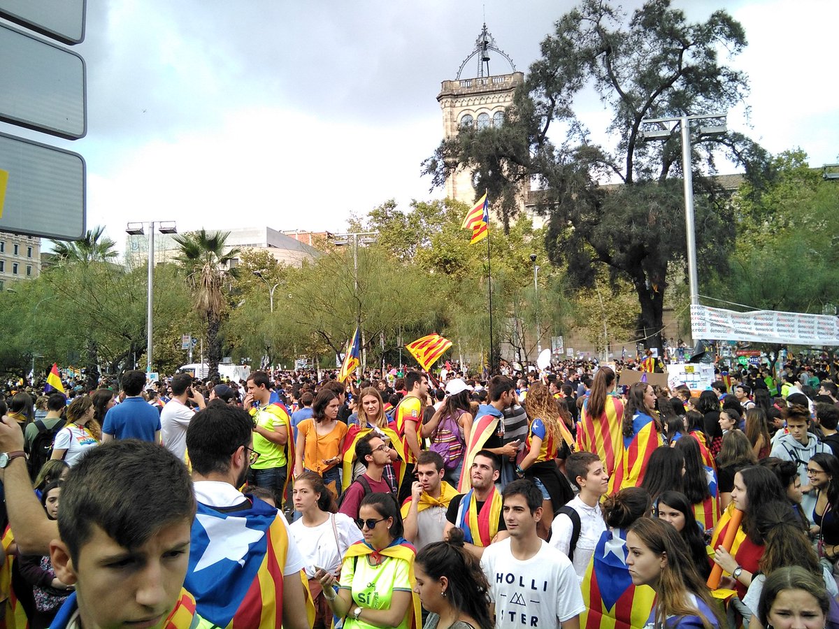 Jovent_Palau's tweet photo. El jovent surt als carrers per construïr la nova república. Lluitem per decidir i fer-nos escoltar. #DiemSi #femhistoria https://t.co/oIq2UMrgMu