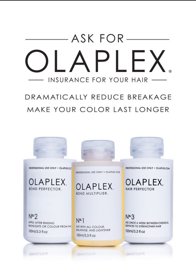 establishment57's tweet photo. Ask about #olaplex next time at #establishment57 #insurance for your #hair https://t.co/EfJhrtIEmF