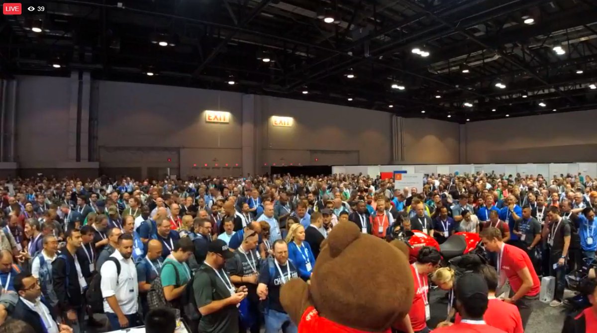 AvePoint's tweet photo. .@AP_Barry can hardly contain his excitement! #DucatiGiveaway in less than 5 min! #MSIgnite #Booth301 https://t.co/vhyV1I6MNY https://t.co/13TiFXSVyW