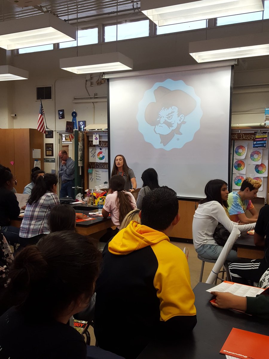 BuenaParkFFA's tweet photo. OSU is at Buena Park Ag Department teaching about opportunities after high school!! @BuenaParkHS @BuenaParkFFA #bphsffa #osu https://t.co/wuY09MPbUK