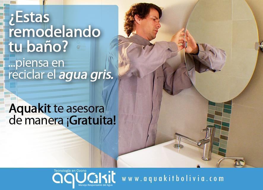 #Bolivia / #Cochabamba
¿Estas pensando remodelar tu baño? ..piensa en reciclar el agua. Aquakit te asesora de mane… ift.tt/2x00Stb