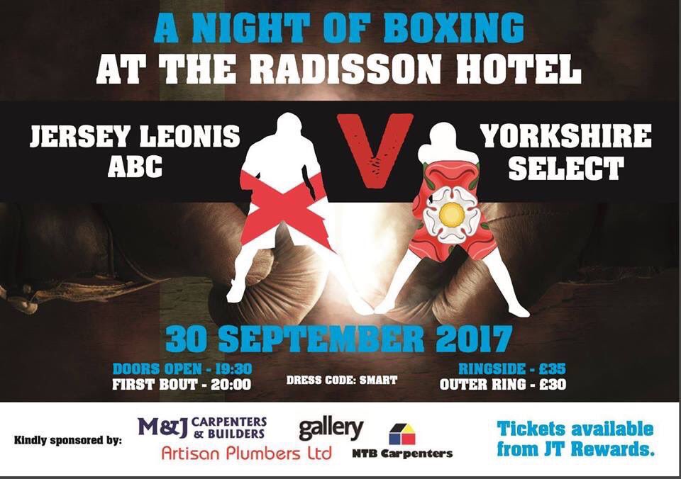 JerseyLeonis's tweet photo. only 2 days away from our #ABA #boxing event v  #YorkshireSelect @RadissonJersey #JerseyCI 🇯🇪 

@VisitJerseyCI #theislandbreak https://t.co/HOlQnWb3kF