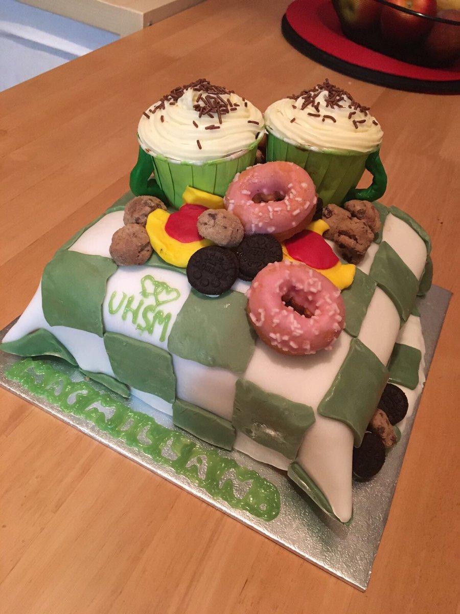 Looking forward to dropping this off tomorrow for UHSM Macmillan Coffee Morning #macmillancoffeemorning #uhsm #cake @UHSMnews