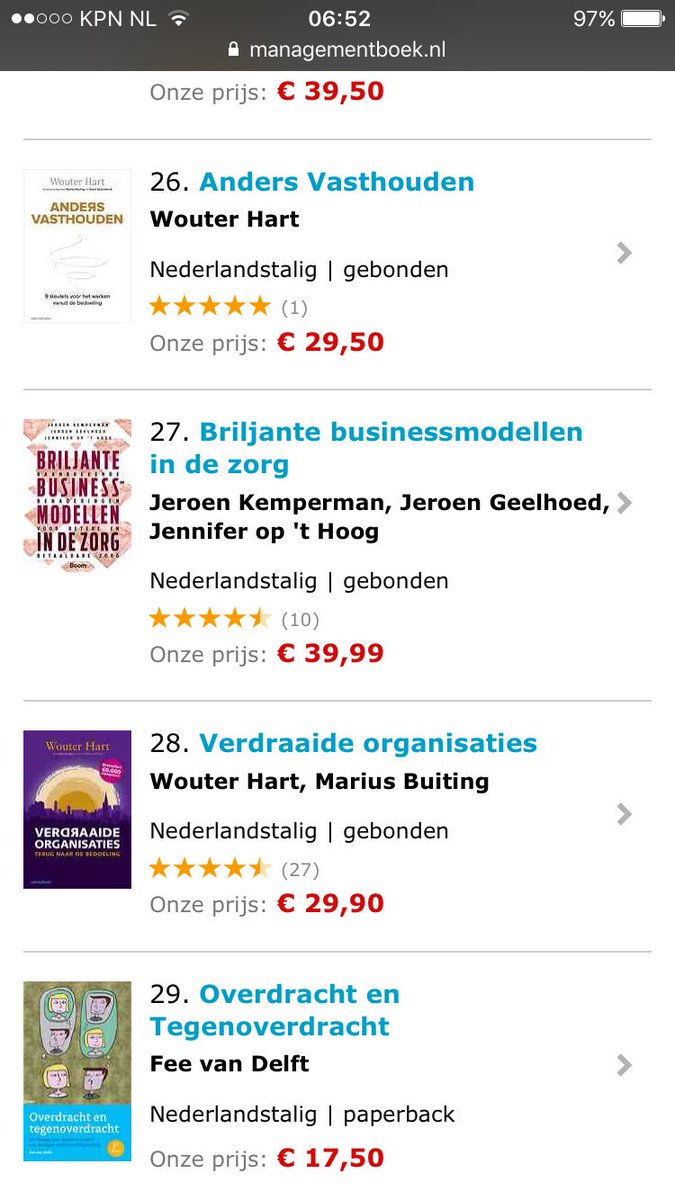 Mijn nieuwe boek Anders Vasthouden is uit! Heel blij met het resultaat. Vandaag schuift ie zijn voorganger voorbij... #tochweleenmomentje