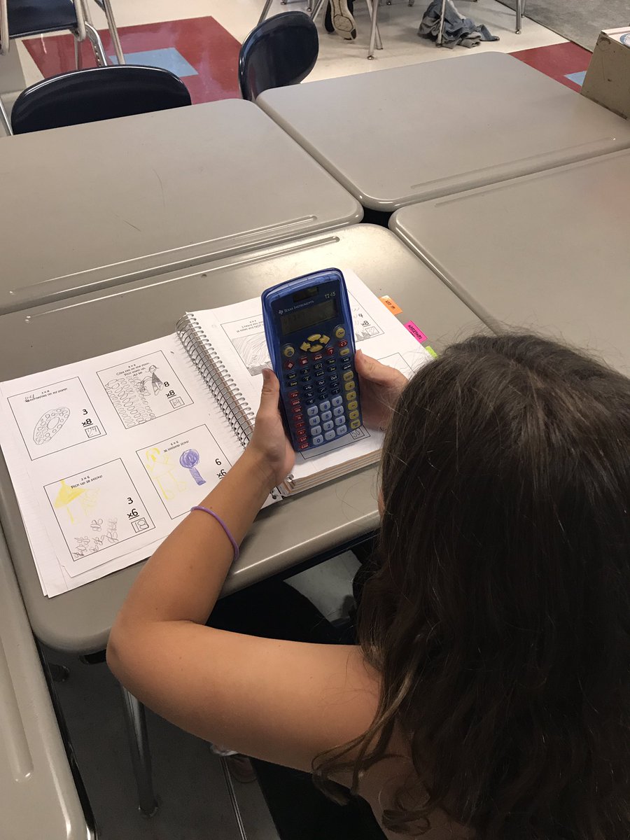 kshelor_3rd's tweet photo. Ss work on #multiplication during #mathbymyself w/ their #interactivenotebooks & #rhymes4times @KristaCHolland1 @AndersonElem @thekimrunner https://t.co/qVMXujBth7