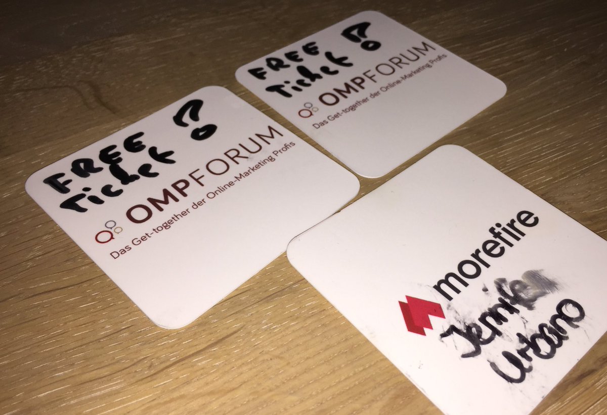 HURRA! Jennifer Urbano gewinnt 2 Tickets für das nächste <a href="/ompforum/">OMP-Forum</a> gewonnen. 😀💛🎉💛😀#OMPForum3