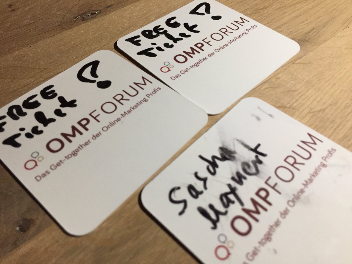 HURRA! Sascha Maynert gewinnt 2 Tickets für das nächste <a href="/OMPforum/">OMP-Forum</a>. 😀💛🎉💛😀#OMPForum3