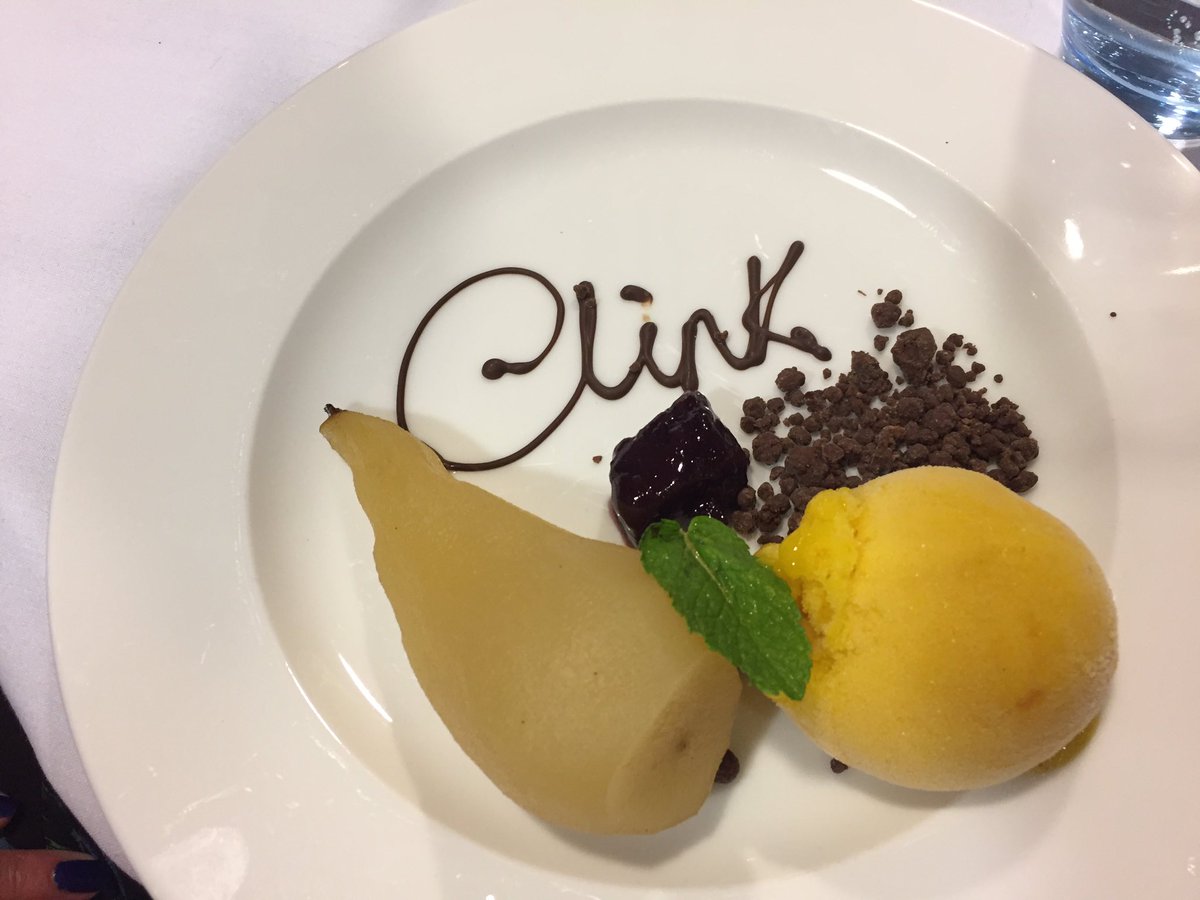 bryonyblinman's tweet photo. Dessert #clinkball @TheClinkCharity @UK_IDP https://t.co/SpRAt8XIvV