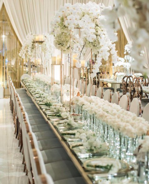 For a wedding or formal event, symmetry is an often overlooked detail that separates the great from the unforgettable #EventProfs