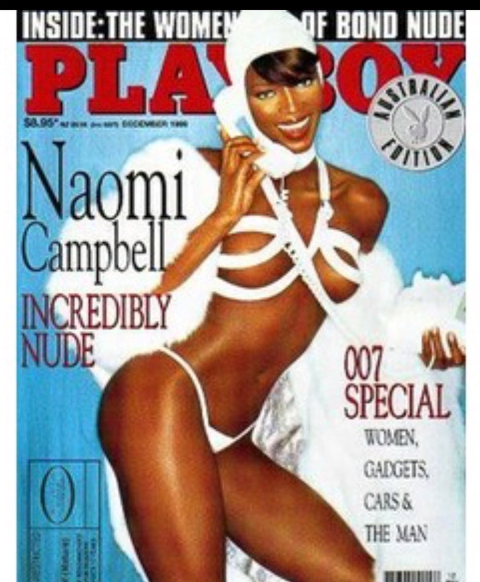 Playboy naomi campbell Hottest Covers