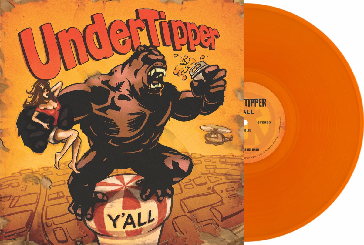UnderTipper's tweet image. Our new album “Y’ALL” comes out Oct 3rd!  It will be available via digital download AND vinyl on Bandcamp.  Dig it!